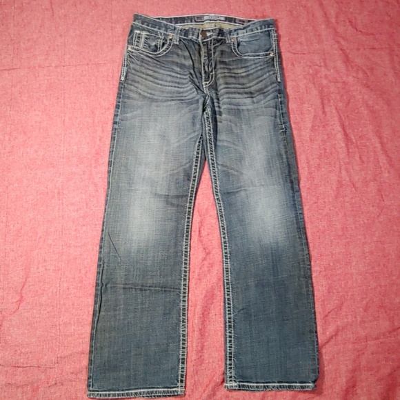 BKE Other - BKE Tyler 33r straight leg jeans dark blue